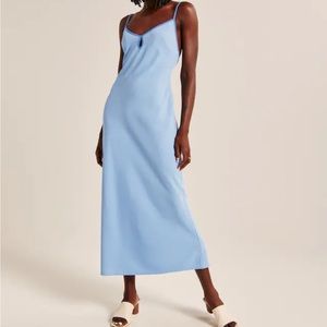 Abercrombie Keyhole Slip Maxi Dress